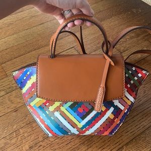Brand new Charles and Keith multicolor handbag.